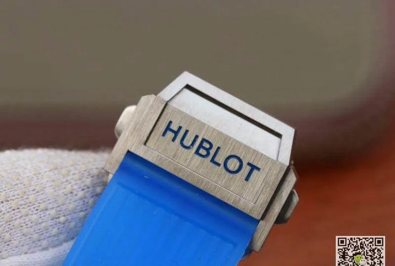 Hublot Big Bang Unico 411.JX.4802.RT Men Watches 1:1 Best Edition Replica Watch Swiss ETA1242 Blue Rubber Strap